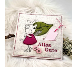 ADVENTSKALENDER 17. Dezember - Stickserie ITH Geschenkekarte Schlitz Baukasten